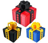 Prank Present Box, Festive Pranks : 8*8*9cm, An-noying Surprise Novelty Money, Funny Prank Offering Box With Twist Storage, Memorable Present, For Friend Family Office Party Birthday