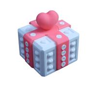 Prank Puzzle Box - 7cm Trick Gift Case, PP Screw Lock Container, Printed Gag Puzzle Holder | Funny Novelty Packaging Great for Birthday Surprises Holiday Jokes, Friends and Family Laughs