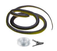 Prank Snake - 5.91 x 3.94 x 2.36 Inch Snake Prank with String Clip | Golf Snake Prank | Clip On Snake Prank, Golf Snake Prank with Cord and Clip, Snake on a String Strike