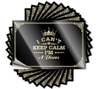 Prank Stickers I Can't Keep Calm I'm A Pisces Stickers Funny Sticker Funny Sticker(12X18CM)