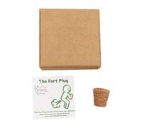 Prank Stuff - Fart Plug Toys with Card | April Fools Pranks with Storage Box for Adults Men Friends Family Party Social Gathering Holiday Celebration Providing for All Occasions, 1.77x1.77 inches
