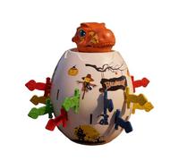 Prank Toy - ABS Interactive Dinosaur Bucket 20x13x13cm | Surprise Prank Toy Game | Fun Trick Bucket With Dinosaur Head Cutters For Party Games Family Play Gatherings And Laughter Filled Entertainment