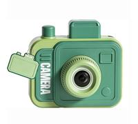 Prank Two-Way Camera Water Gun,Pull the Trigger and Shoot Backwards,Press the Button and Shoot Forwards,Novelty Game for Parties and Summer (Green)