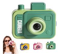 Prank Two-Way Camera Water Gun, Reverse and Forward Shooting Double Prank Toy, Funny Mini Squirt Pistol Gag Gift for Adults, Office Jokes, Family Outdoor Water Fights (Green)