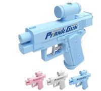 Prank Two-Way Water Gun - Dual-action Water Gun Sprays Forward And Backward For Surprise Delight, Outdoor Laughter And Ultimate Water Fight Fun(Blue)