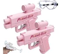 Prank Two-Way Water Gun, Prank Gun, Toy - Double The Trouble, Pranks Squirt Guns Can Spray From Front and Back, Quirky & Fun Water Spray Guns for Pranks Lovers (A)