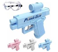Prank Two-Way Water Gun, Prank Gun, Toy - Double The Trouble, Pranks Squirt Guns Can Spray From Front and Back, Quirky & Fun Water Spray Guns for Pranks Lovers (Blue)