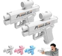 Prank Two-Way Water Gun, Prank Squirt Gun Can Spray from Front and Back, Reverse Water Guns, Creative Pranks Battle Toy Waters Guns Fight