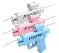 Prank Two-Way Water Gun, Prank Water Gun, Can Spray from Front and Back, Hilarious Gag Gift for Pool, Beach, Party Pranks (3pcs mix)