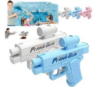 Prank Two-Way Water Gun, Prank Water Gun, Compulsive Two-Way Water Guns, Reverse Prank Surprise Water Guns, Can Spray from Front and Back (2, 2A)