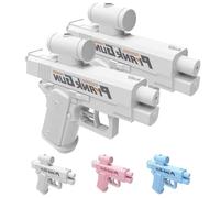 Prank Two-Way Water Gun, Prank Water Gun, Waters Guns Pranks Toy, Toys With Reverse Waters Spray, Suitable Entertainment Options For Friends (white,2PCS)