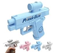 Prank Two-Way Water Gun, Prank Water Gun with Backsplash Effect, Water splashing Back and Forth, Creative Summer Outdoor/Park Play Battle Toy WaterGun (Blue)