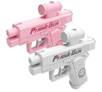 Prank Two-Way Water Gun, Water Gun Prank Can Spray from Front and Back,Double-Sided Reverse, 2025 New Compulsive Two-Way Toy Guns for Prankly Lovers (Mix-B)