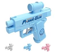 Prank Two-Way Water Gun, Water Gun Prank Can Spray from Front and Back,Double-Sided Reverse, 2025 New Compulsive Two-Way Toy Guns for Prankly Lovers (Blue)