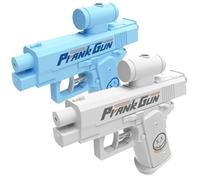 Prank Two-Way Water Gun, Water Gun Prank Can Spray from Front and Back,Double-Sided Reverse, 2025 New Compulsive Two-Way Toy Guns for Prankly Lovers (Mix-C)