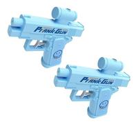 Prank Two-Way Water Gun, Water Gun Prank Can Spray from Front and Back, Just Think About What Will Happen Next and You Will Want to Laugh (2Pc-Blue)