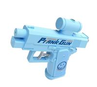 Prank Two-Way Water Gun, Water Gun Prank Can Spray from Front and Back, Just Think About What Will Happen Next and You Will Want to Laugh (1Pc-Blue)
