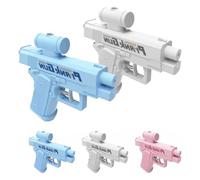 Prank Two-Way Water Gun, Water Gun Prank Can Spray from Front and Back, New 2025 Two-Way Waters Guns for Pranks Lovers, Quirky & Fun (white&Blue)