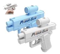 Prank Water Gun, 2025 New Reverse Water Gun Prank, Quirky & Fun Two-Way Prankgun, Prank Squirt Guns Can Spray from Front and Back for School Office Trick (2pcs-A)