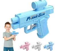 Prank Water Gun, 2026 Upgraded Prank Two-Way Water Gun, Two-Way Waters Outlet Design, Sturdy Spray Trick Blaster Toy, The First Choice for Pranks for Pool Party, Beach, Backyard (Blue)