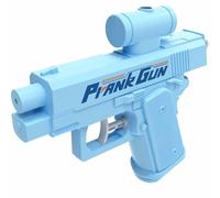 Prank Water Gun, Compulsive Two-Way Water Gun, Double-Sided Quirky and Trick Spraying Water for Pranks, Parties & Outdoor Fun(Blue)