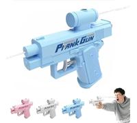Prank Water Gun, Compulsive Two-Way Water Gun, Reverse Waters Guns Spray from Front and Back, School Supplies Game, Ideal Novelty Gifts for Friend Classmate Family (B1)