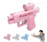 Prank Water Gun, Compulsive Two-Way Water Gun, Reverse Waters Guns Spray from Front and Back, School Supplies Game, Ideal Novelty Gifts for Friend Classmate Family (P1)