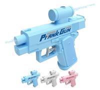 Prank Water Gun, Dual-Sided Water Blaster, Prank Two-Way Watergun, Reverse Watergun from Front and Back, Durable Hilarious Pranks Toy for Adults, For Pool, Beach, Outdoor, Party Favors(Blue)