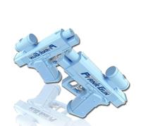 Prank Water Gun,Prank 2 Way Water Gun,Two-Way Waters Guns,for School Office Pranks Trick (Blue)