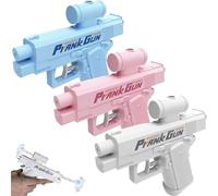 Prank Water Gun, Prank Squirt Gun Can Spray from Front and Back, Two-Ways Quirky Reverse Water Guns, Double-Sided Reverse, Quirky Water Guns for Pranks Lovers (3Pcs Mix)