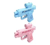 Prank Water Gun, Prank Squirt Gun, Prank Two-Way Water Guns Shoots Back at User, Reverse Spray Pran k G un Toy for Parties, School & Summer Fun, Hilarious Dual-Action Novelty Wat er Toy (Blue & Pink)
