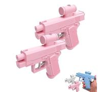 Prank Water Gun, Prank Two-Way Water Gun, Can Spray from Front and Back, Creative Pranks Battle Toy Waters-Guns Fight (Pink#2)