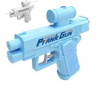Prank Water Gun, Prank Two-Way Water Gun, Can Spray from Front and Back, for Pranks Lovers (Blue,1 Pcs)