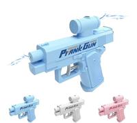 Prank Water Gun,Prank Two-Way Water Gun, Compulsive Two-Way Water Guns, Reverse Waters Guns Spray From Front And Back,Creative Pranks Battle Toy Waters Gunn Fight (Blue)