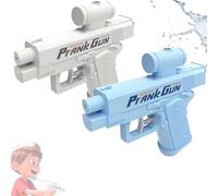 Prank Water Gun,Prank Two Way Water Gun From Front And Back, Fun Office & School Toy (2PCS-B)