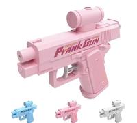 Prank Water Gun, Prank Two-Way Water Gun, Prank Squirt Gun, Creative Battle Toy Waters Guns Fight, Shoots Back at User! Hilarious Novelty Toy for Parties & Summer Fun (Pink)