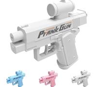 Prank Water Gun, Prank Two-Way Water Gun, Prank Squirt Gun, Creative Pranks Battle Toy Waters Guns Fight, Hilarious Novelty Toy for Parties & Summer Fun (White)