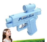 Prank Water Gun, Prank Two-Way Water Gun, Reverse Waters Guns, Creative Pranks Battle Toy Waters Guns Fight (Blue)