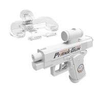 Prank Water Gun, Prank Two-Way Water Guns Spray from Front and Back, Reverse Prank Gun Toy for Office and School Fun, Creative Double-Sided Squirt Gun for Hilarious Water Fights (B)