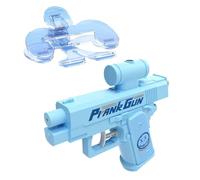 Prank Water Gun, Prank Two-Way Water Guns Spray from Front and Back, Reverse Prank Gun Toy for Office and School Fun, Creative Double-Sided Squirt Gun for Hilarious Water Fights (C)