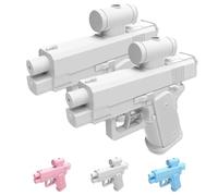 Prank Water Gun, Prank Water Squirt Gun,Compulsive Two-Way, for Parties & Summer Fun (White*2)
