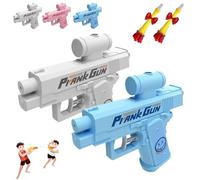 Prank Water Gun, Pranks Two-Way Water Guns, Can Spray From Front and Back, Water Pistols Powerful Long Distance, Creative aters uns Toy (2pcs-f)