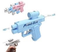 Prank Water Gun, Quirky Water Gun, Reverse Water Guns, A Unique Double-Sided Water Spray Guns, Giving It to a Friend with an Unexpected Twist! (Blue)