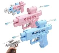 Prank Water Gun, Quirky Water Gun, Reverse Water Guns, A Unique Double-Sided Water Spray Guns, Giving It to a Friend with an Unexpected Twist! (Blue+Pink)