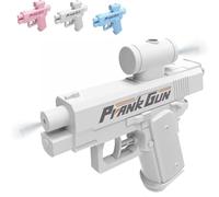 Prank Water Gun, Quirky Water Gun, Reverse Waters Guns, Funny Waters Guns, Quirky & Fun Prank for School Office Trick (White)