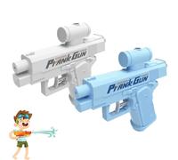 Prank Water Gun, Reverse Water Gun, Prank Two-Way Trick Squirt Guns, Can Spray From Front and Back, Funny Waters Guns Toy Pranks Toy for Summer Fun (Set b)