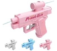 Prank Water Gun, Water Pistols for Adults, Reverse Spray Design, Two-Way Water Gun Prank, Summer Pool Beach Party Water Fighting Outdoor Toys (Pink)
