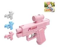 Prank Watergun, Two-way Water Pistols for Adults & All Age, Prank Squirtgun Can Spray From Front And Back,Reverse Water Guns,Creative Pranks Battle Waters Game Fight for Yard, Party & Reunion (Pink)
