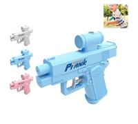 Prank Watergun, Two-way Water Pistols for Adults & All Age, Prank Squirtgun Can Spray From Front And Back,Reverse Water Guns,Creative Pranks Battle Waters Game Fight for Yard, Party & Reunion (Blue)