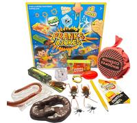 Pranks for Adults and Kids, 14-Piece Prank Kit with Whoopee Cushion and Fake Poo, Hilarious Practical Jokes for April Fool's Day, Parties and Family Gatherings